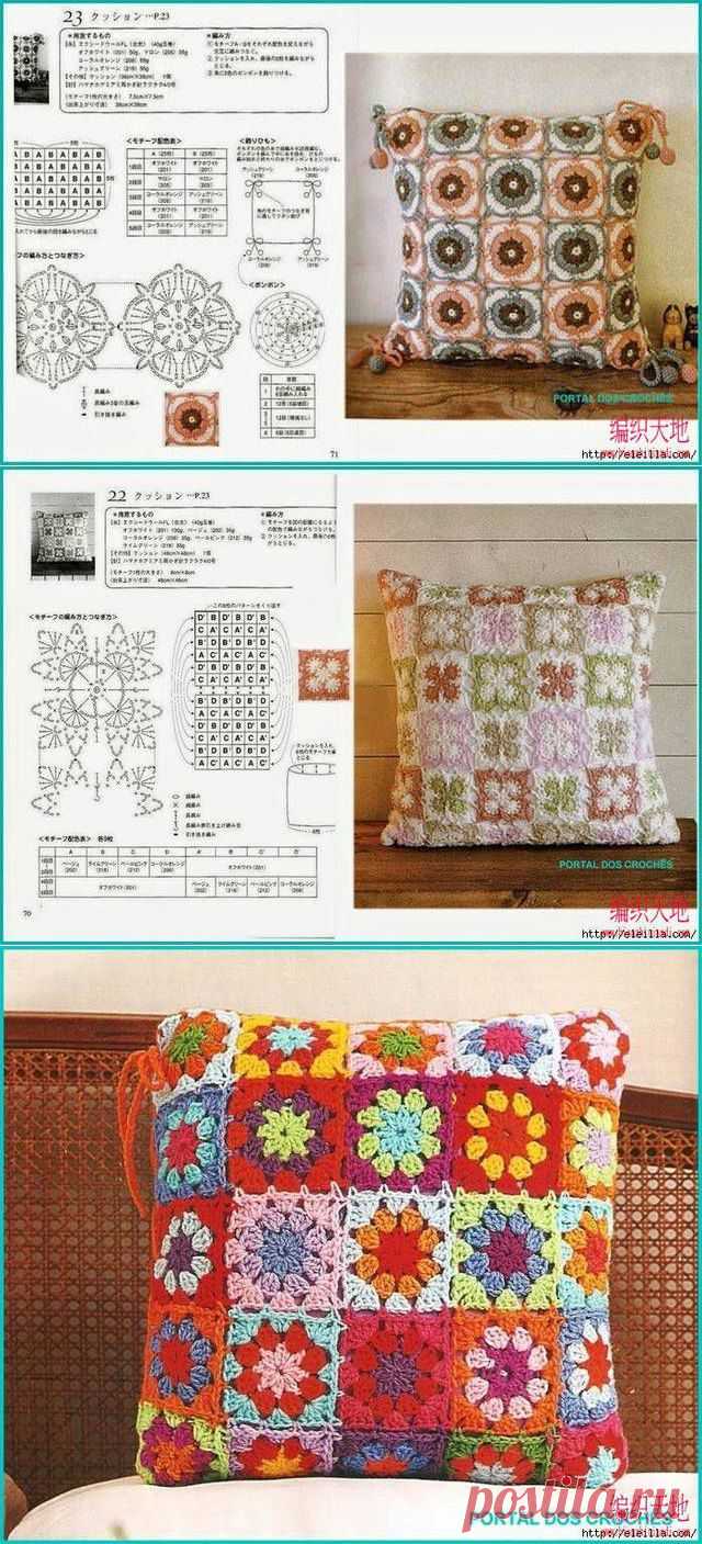 Подушки из квадратов 2