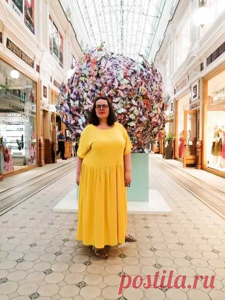 Платье "Солнышко" / Antonina_plus_size / 03.07.2022 / Фотофорум на BurdaStyle.ru