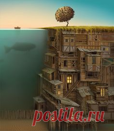 Art of Jacek Yerka: В стиле Яцека Йерки - Победители.