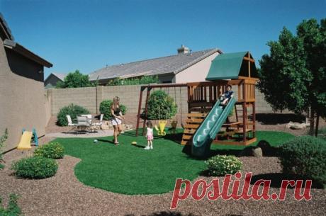 Как оформить детскую площадку на своей даче. Несколько секретов из личного опыта Детская зона на дачном участке – это неотъемлемая часть, ландшафтного дизайна. Каждый ребенок мечтает о собственном уголке, где можно играть, прыгать, бегать, загорать, купаться. Имея двоих детей, я в…