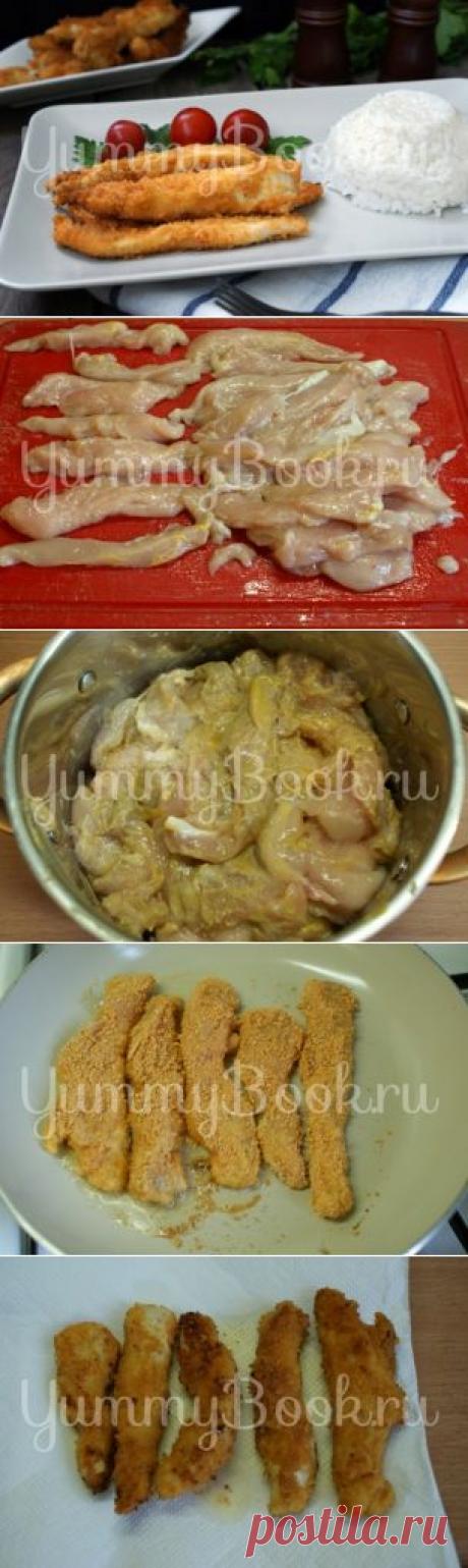 Куриные стрипсы - пошаговый рецепт с фото