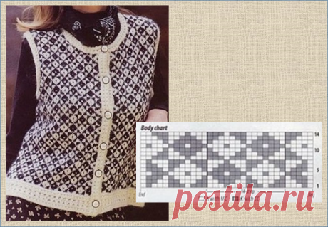 Занимательная геометрия в моделях жаккардового вязания - 20 впечатляющих примеров со схемами | МНЕ ИНТЕРЕСНО | Яндекс Дзен