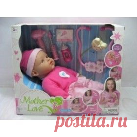Купить Кукла 21317AW Пупс 43см, со звуком, функ в Пензе, цена / Интернет-магазин "Vseinet.ru"
В наборе с куклой аксессуары к ней: бутылочка и соска.
Функции куклы: плачет, если хочет кушать; ротик двигается, когда она кушает; во время сна куклы ты увидишь и услышишь ее ровное дыхание. "Дышит" - поднимается и опускается животик.
Кукла работает от трех батареек типа "АА" ( входят в комплект) Батарейки установлены.
Высота куклы: 40 см.