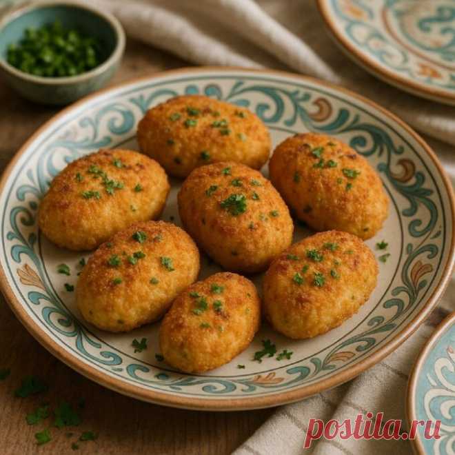 Крокеты из куриного филе
