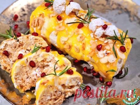 Десерт " Новогодний" без выпечки Кулинарный рецепт