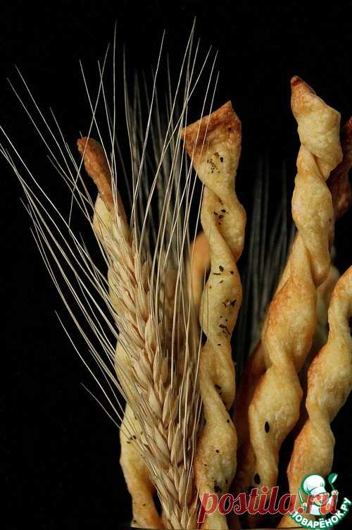 Итальянские хлебные палочки гриссини - кулинарный рецепт