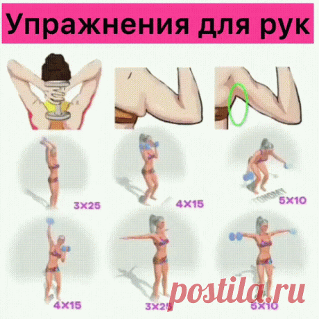 Делаем наши ручки подтянутыми и красивыми