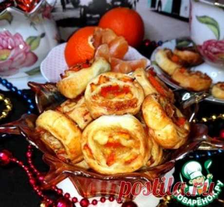 Печенье с мандариновыми корочками - кулинарный рецепт