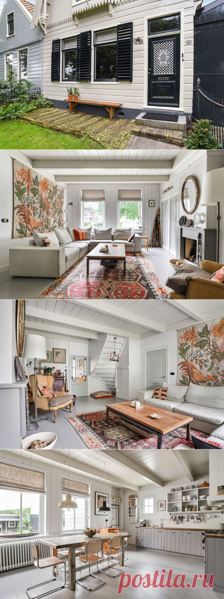 Традиционный голландский домик: красивый снаружи, милый внутри