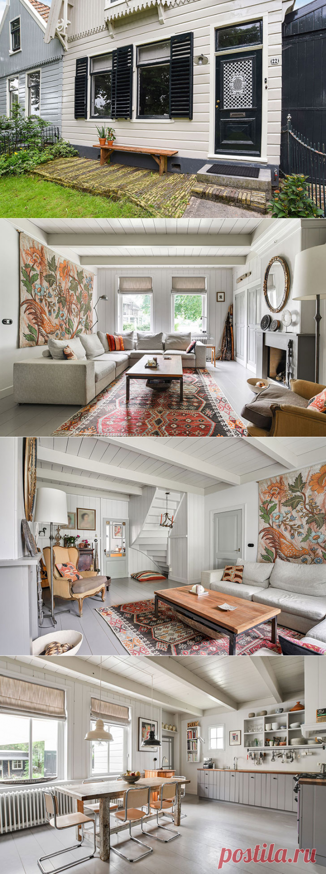 Традиционный голландский домик: красивый снаружи, милый внутри