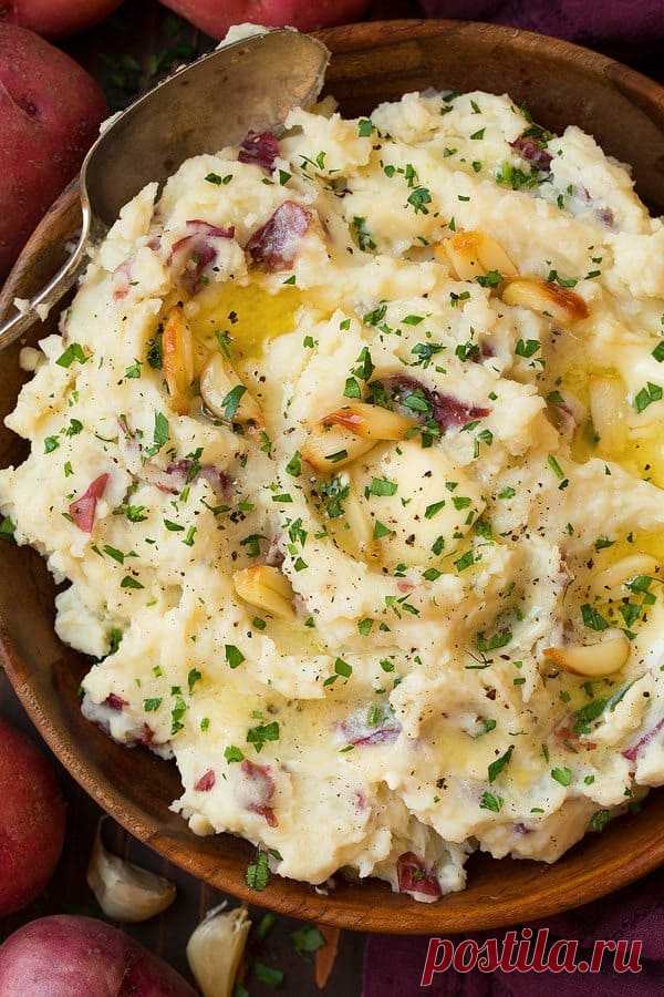 Roasted Garlic Mashed Potatoes - Cooking Classy So I've made these potatoes probably 6 times in the last 2 months (no joke) so it's probably a recipe that needs to be shared, right? Oh my, oh my are this