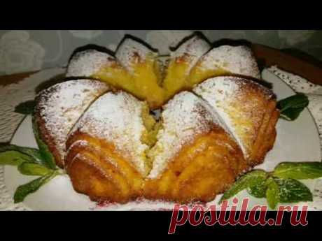 Быстрый пирог к чаю  Апельсиновый, солнечный пирог /Quick Orange Cake
