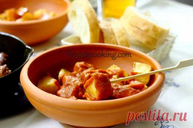 Пататас бравас (Patatas Bravas) | Picantecooking