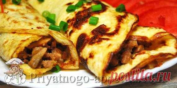 Рецепт бризоли -  вкусно, сытно и красиво!  Прекрасный завтрак или обед, который сможет приготовить любой из самых обыкновенных продуктов.