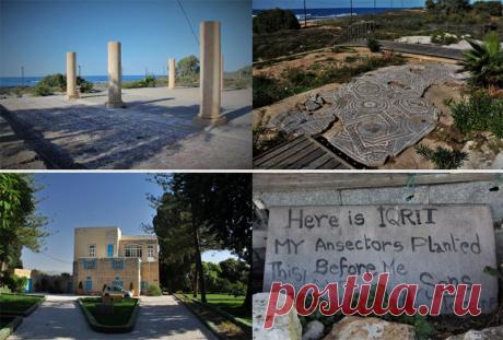 Разрушенный север Израиля — мошав Шавей Цион и арабская деревня Икрит Заброшенные и разрушенные поселения с полурасхищенными мозаиками, многочисленные свастики, запертые на забор дома религии Бахаи