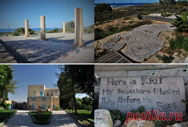 Разрушенный север Израиля — мошав Шавей Цион и арабская деревня Икрит Заброшенные и разрушенные поселения с полурасхищенными мозаиками, многочисленные свастики, запертые на забор дома религии Бахаи