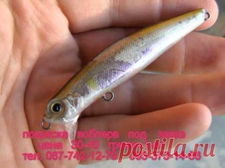 перекраска воблеров