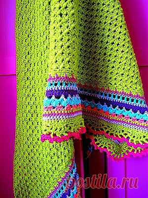 ! Omslagdoek | haken en breien