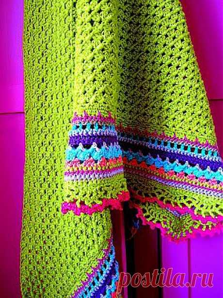 ! Omslagdoek | haken en breien