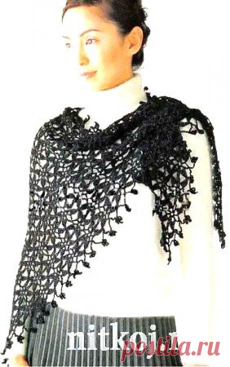 Шарф, снуд, палантин » Страница 3 » Ниткой - вязаные вещи для вашего дома, вязание крючком, вязание спицами, схемы вязания