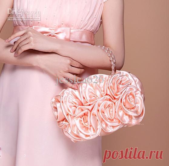 Как сшить вечернюю сумку «Роза» — Рукоделие