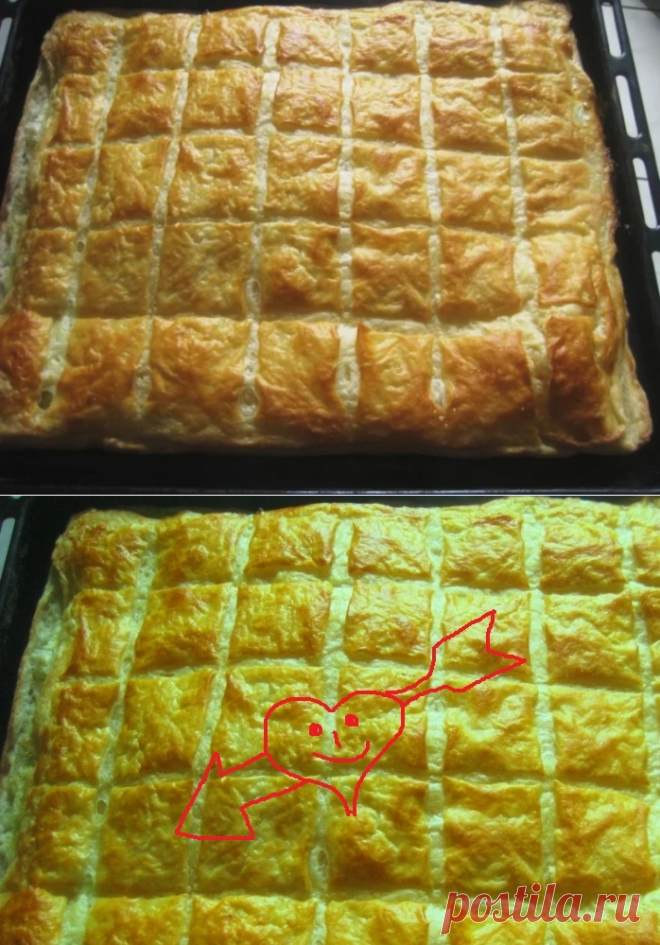 Пирог мясной (холостяк) - Простые рецепты Овкусе.ру