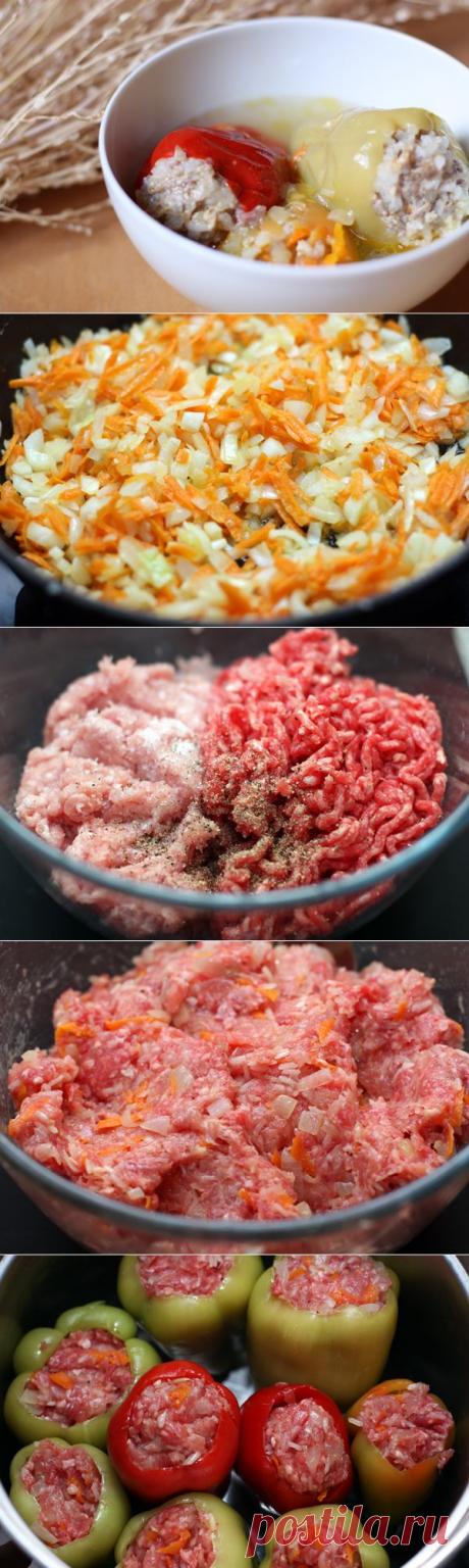 Фаршированный перец — рецепт с пошаговыми фотографиями на Foodclub.ru
