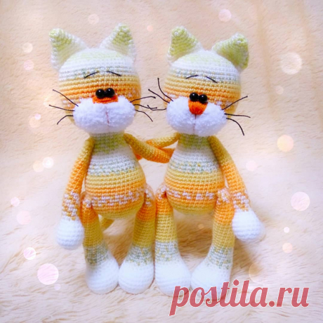 Crochet cat Murzik pattern | Amiguroom Toys
