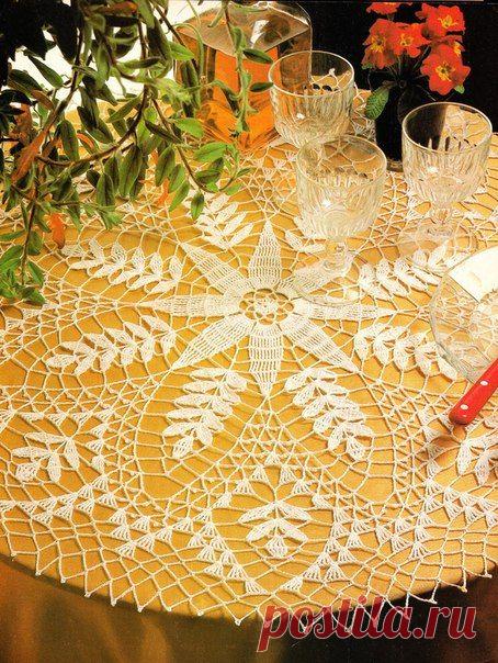 Вязаная салфетка (крючок) - Для уюта в доме