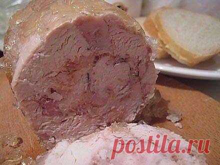 Куриная ветчина в банке