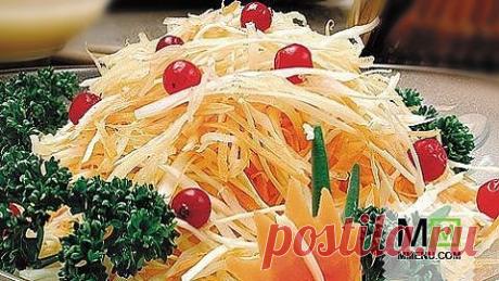 Рецепт САЛАТА ИЗ РЕПЫ капусты и моркови