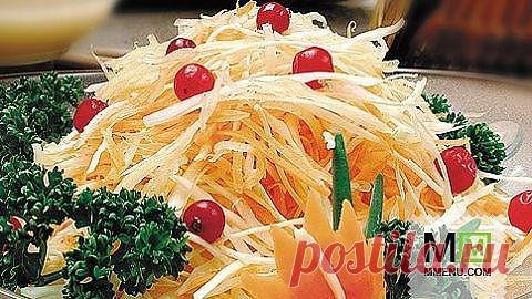 Рецепт САЛАТА ИЗ РЕПЫ капусты и моркови