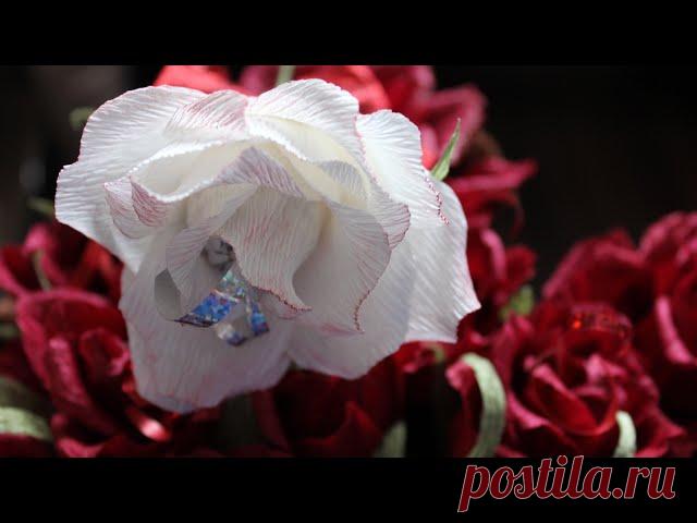 Как сделать Розы из конфет и гофрированной бумаги - запись пользователя Anna Makes Flowers (Анна) в сообществе Свит-дизайн в категории Мастер классы по свит-дизайну Здравствуйте! В этом видео я покажу Вам как делаю Розы из шоколадных конфет и гофрированной бумаги. При этом конфета легко извлекается, не повреждая цветка.