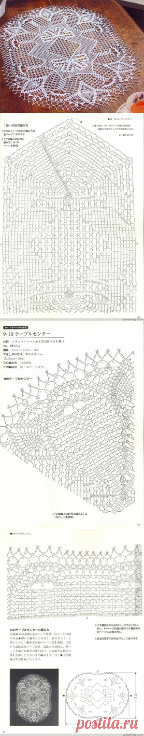 crochet home: Oval doily