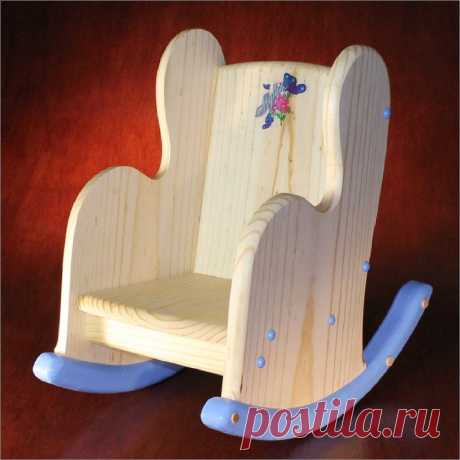 Childs Wooden Rocking Chair  Personalized by ForeverAfters, $65.00