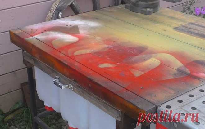 Достойная идея применения пластиковых канистр