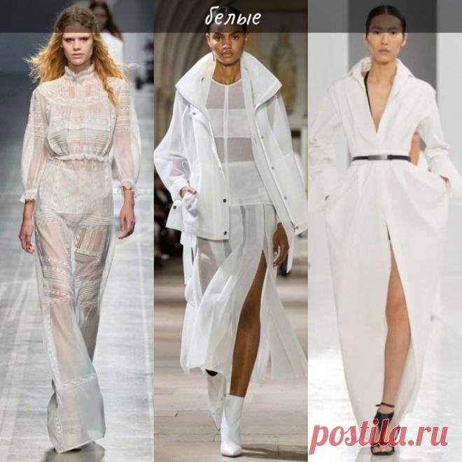 Модные цвета весна-лето 2025