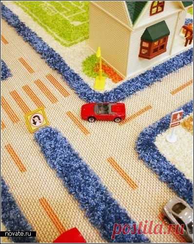 Ковер для детской комнаты – подарите ребенку его собственную страну