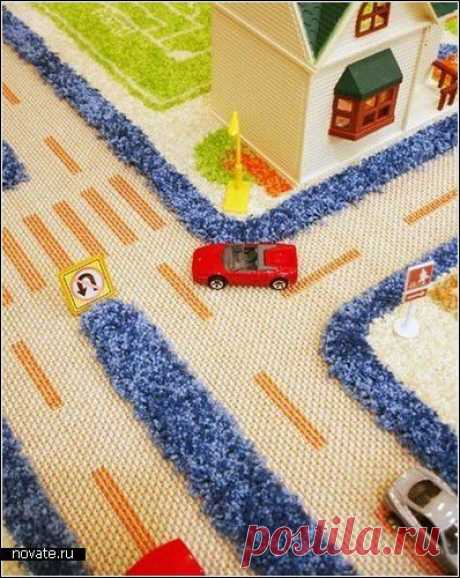 Ковер для детской комнаты – подарите ребенку его собственную страну