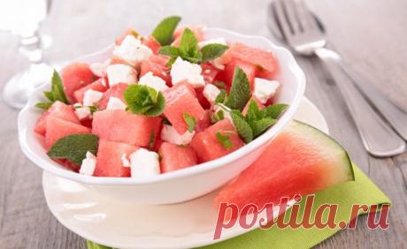 Салаты из арбуза: интересные рецепты | ВитаПортал - Здоровье и Медицина