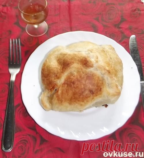 Курица с гарниром в слоеном мешочке - Простые рецепты Овкусе.ру