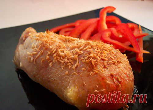 Фаршированные куриные окорочка и разные начинки / Простые рецепты