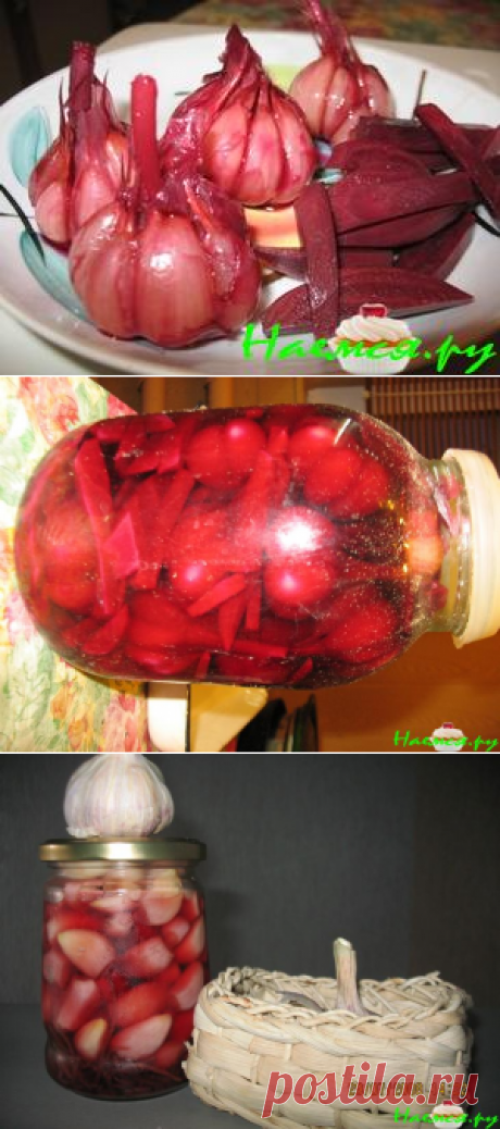 Маринованный чеснок » Наемся.РУ
