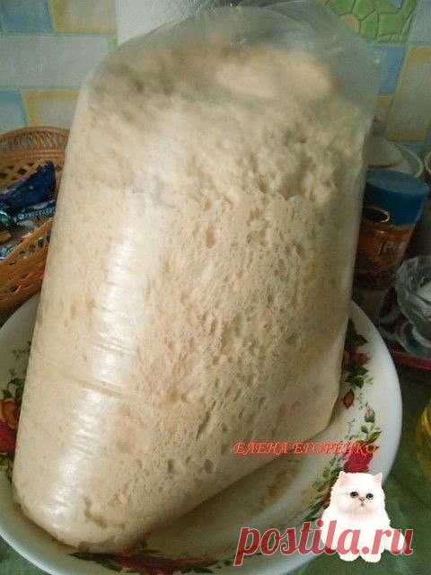 МОЕ ЛЮБИМОЕ ТЕСТО ДЛЯ ПИРОЖКОВ....