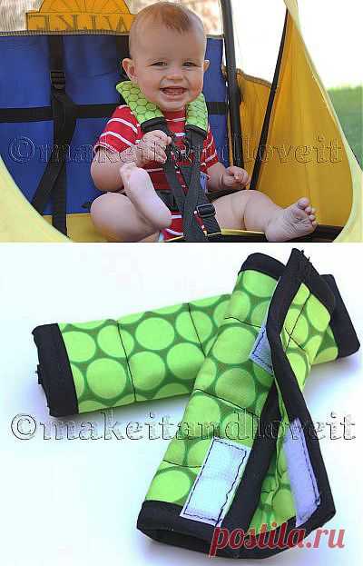 Чехол на ремень безопасности