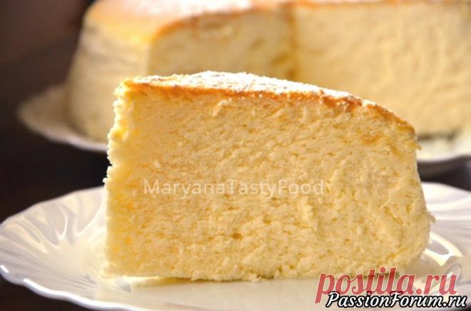 Японский "Хлопковый" чизкейк. Невозможно отказаться! - запись пользователя MaryanaTastyFood (Марьяна) в сообществе Болталка в категории Кулинария