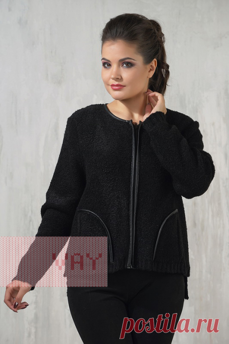 Вязаные кофты от марки VAY. Вязаные кофты для женщин VAY (артикул 1430), цветовое решение черный. Ещё больше вязаных кофт из шерсти марки ВЭЙ на наших сайтах. Официальное представительство бренда VAY: купить в розницу в магазине Согревай.ру https://www.sogrevay.ru, оптовые закупки на Ньювэй.ру https://www.newvay.ru.