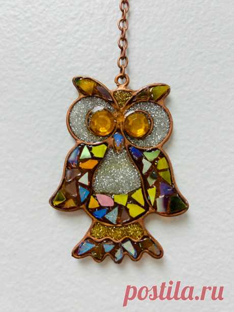 Búho, Blingthingzbylori, Molinete de viento, Búho atrapasol, Regalo para ella, Colgante de pared, Regalo para el hogar - Etsy Chile