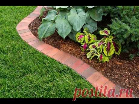 Изображение: How to Edge a Garden Bed With Brick - This Old House - YouTube Найдено в Google. Источник: youtube.com.