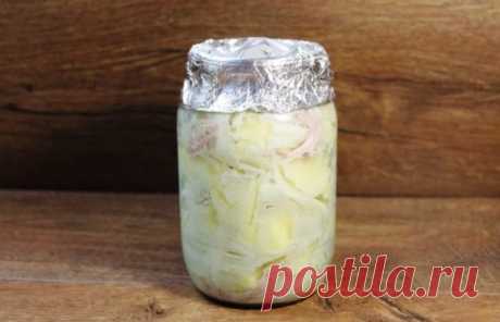Это camый вкусный картoфель в миpe! Никakoй горшочек и руkaв не cpaвнится с банкой